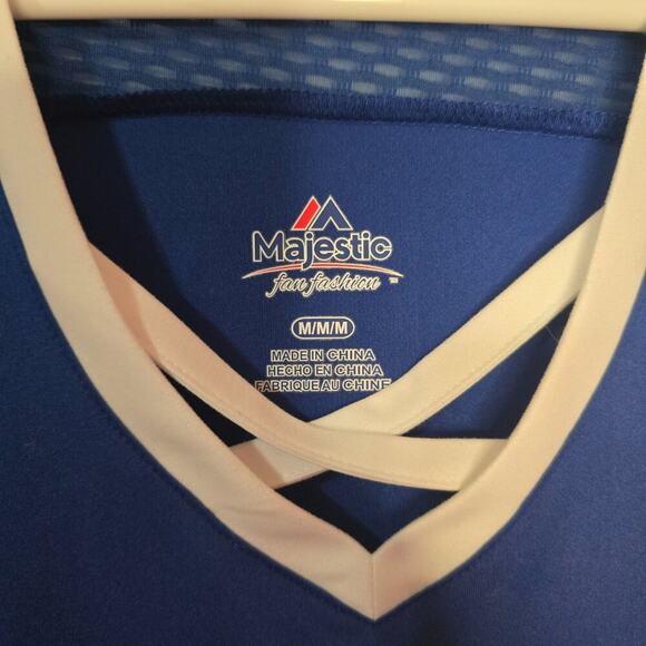 Majestic Indianapolis Colts Andrew Luck Ladies Cut Jersey Medium - Picture 3 of 4